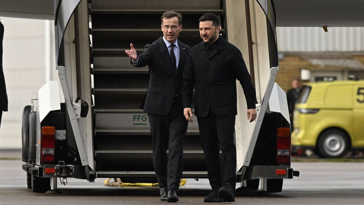 Zelenskyj Visits Sweden to Discuss Defense Cooperation and Saab Partnership