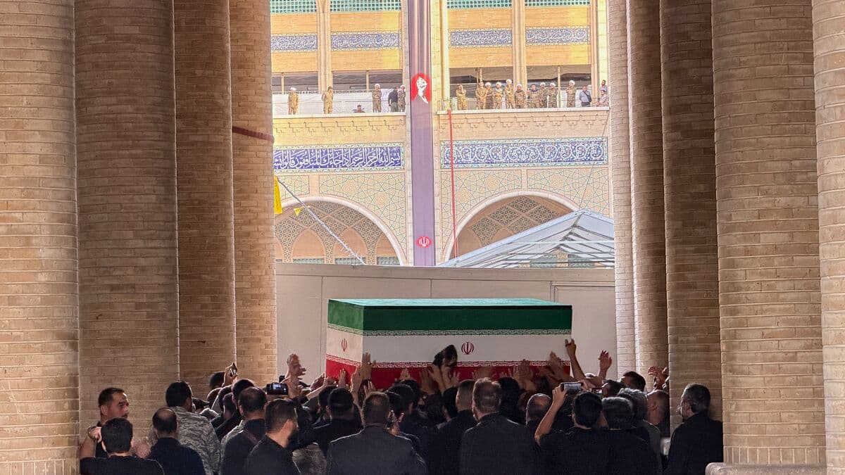 Khamenei’s body taken to Tehran religious complex ahead of funeral, IRNA reports