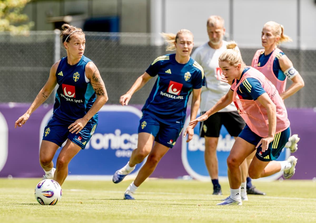 Sweden's Lineup Changes for European Championship Quarterfinal vs England