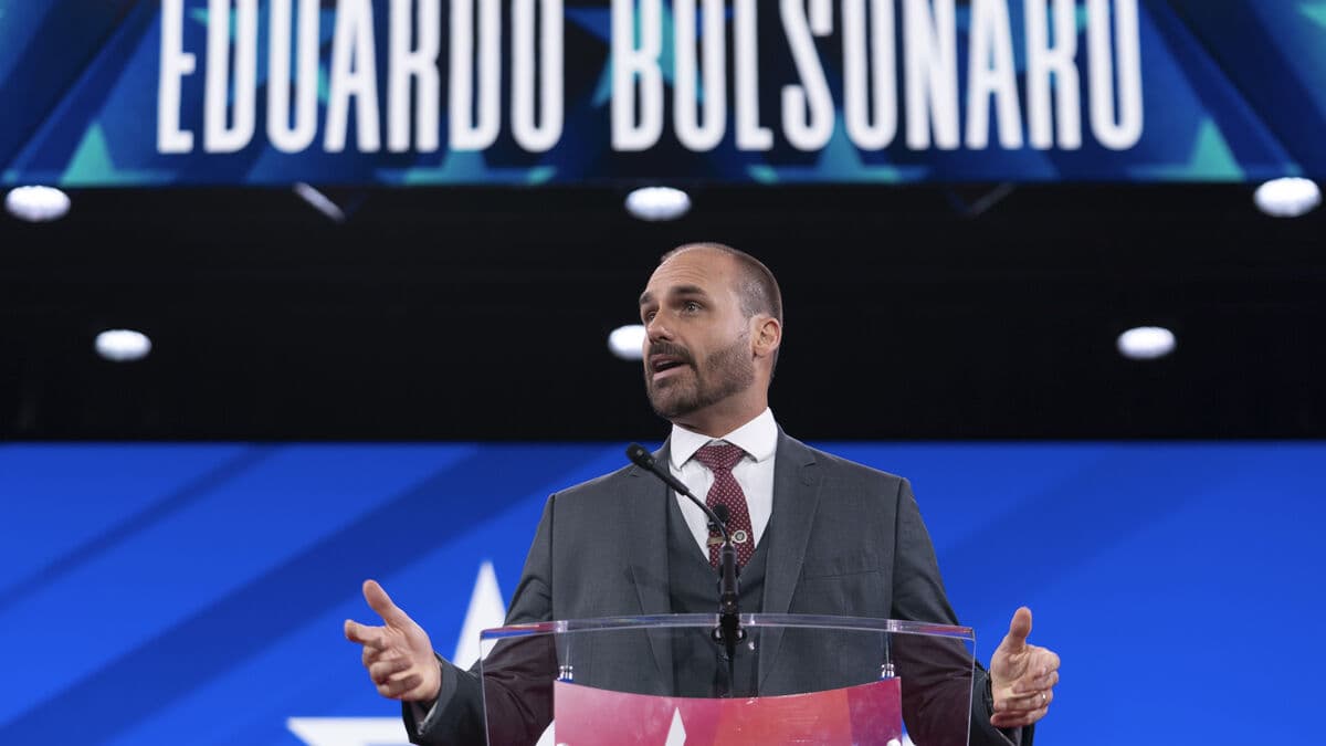 Eduardo Bolsonaro sentenced to over four years in prison, barred from holding public office for eight years