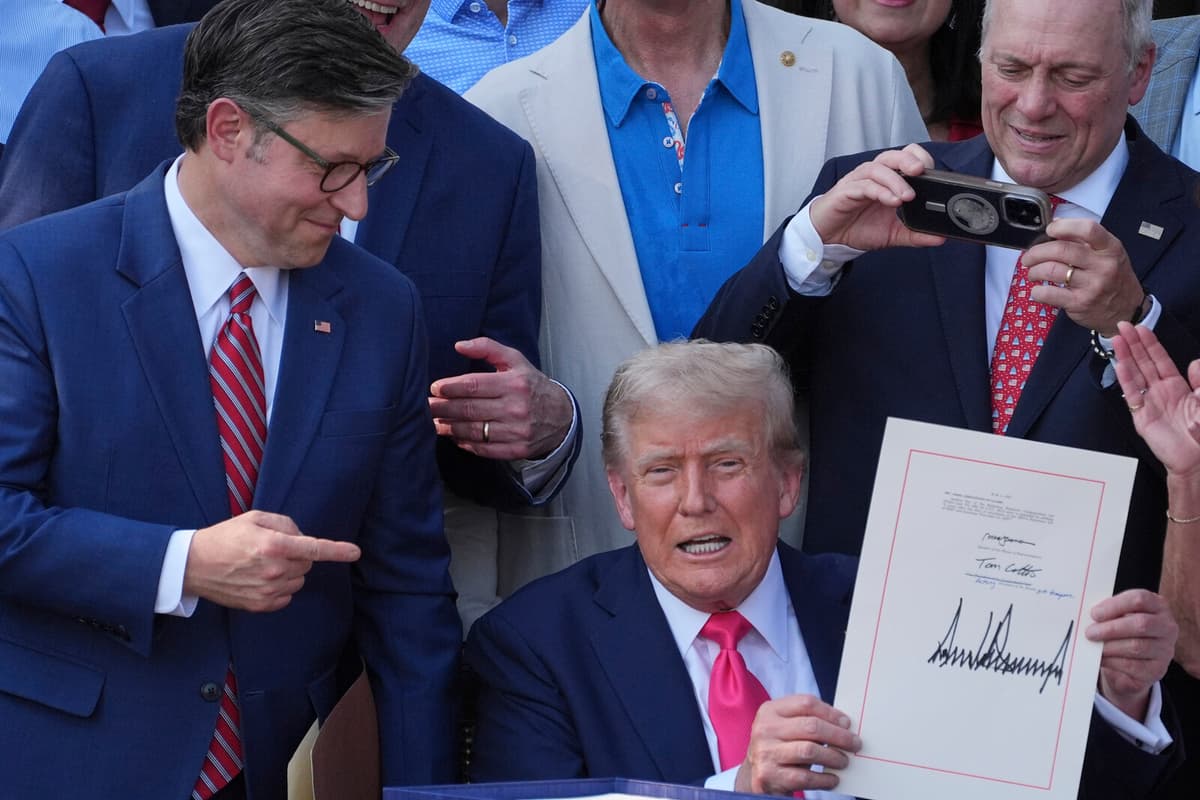 Trump Signs Comprehensive Legislative Package on National Day