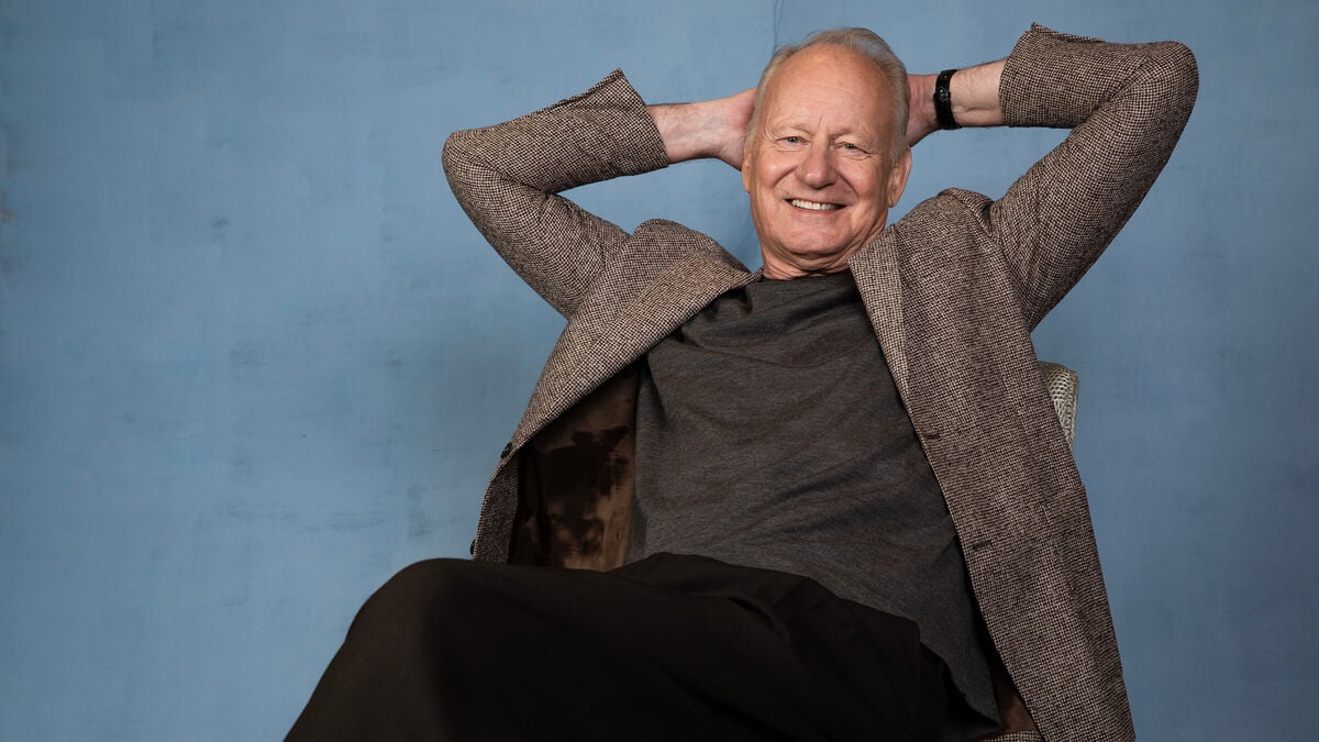 Stellan Skarsgård receives film award in California