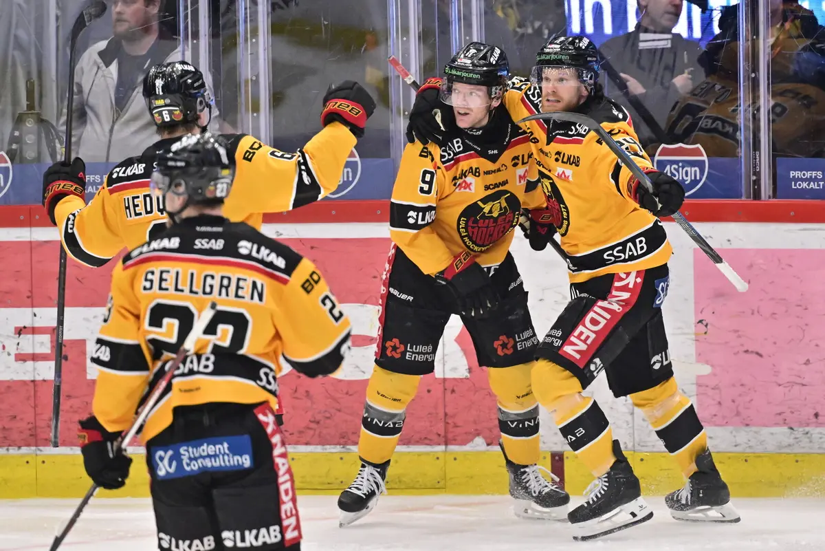 Luleå Nears SM Gold After Dominant Win Over Brynäs