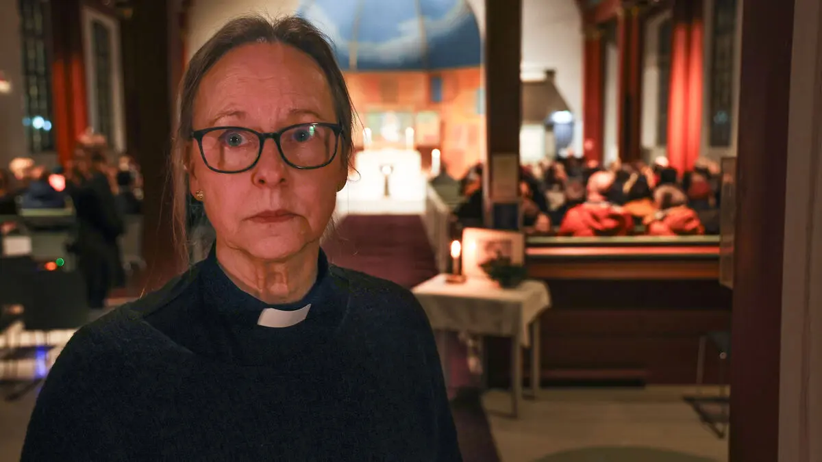 Full church in Lillehammer after biathlete Sivert Guttorm Bakken's death