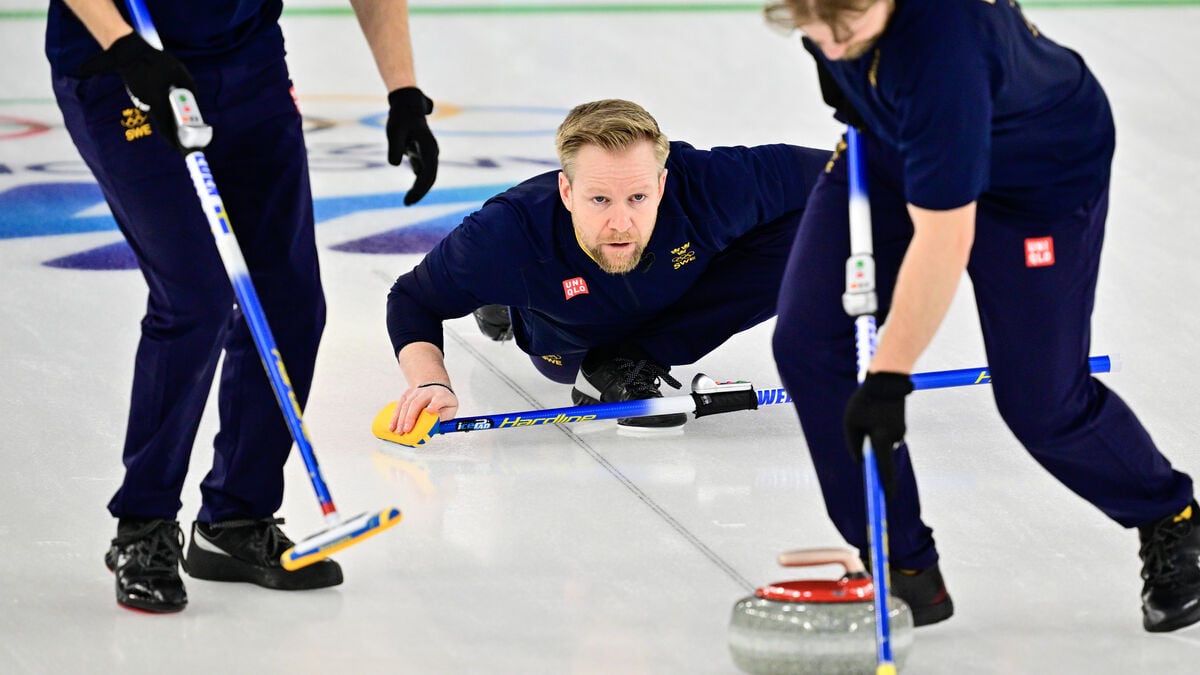 After the opening drama, Sweden men's curling team took the third consecutive World Cup victory