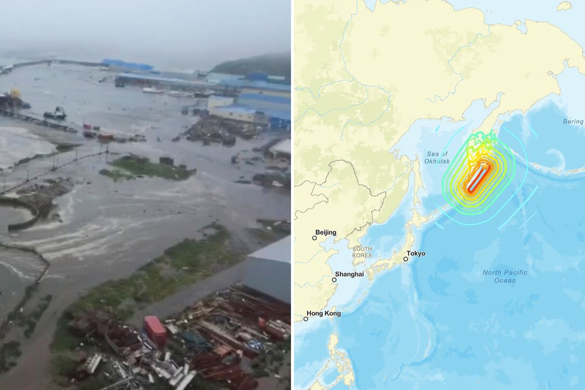 Massive Earthquake Triggers Tsunami Warnings in Japan and USA