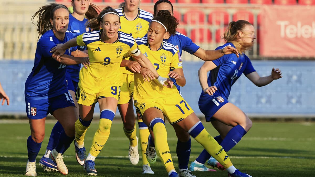 Historic loss of points for Sweden after 0-0 draw with Serbia, captain says we will win