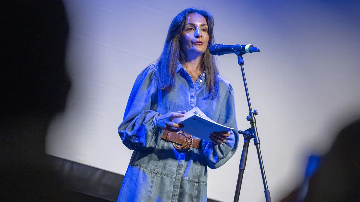 Jewish film festival inaugurated in Malmö, speech by Minister of Culture Parisa Liljestrand