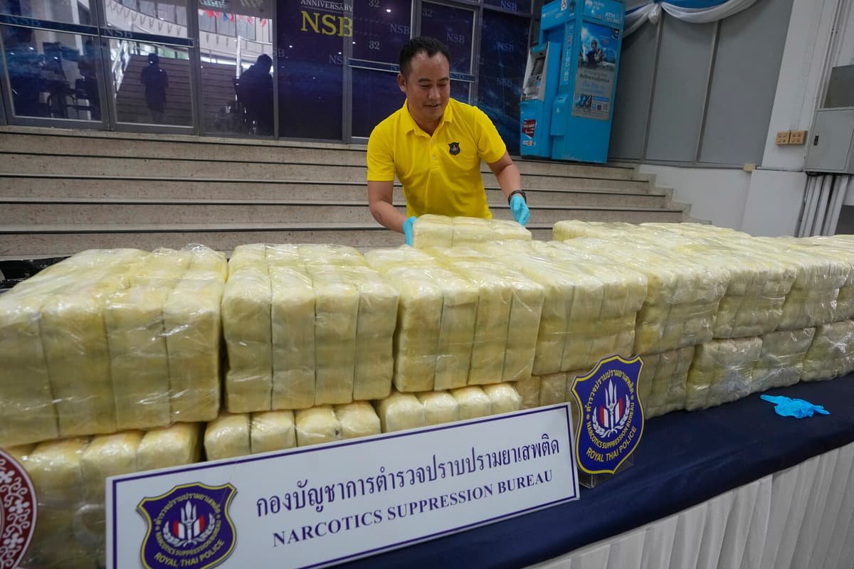 Massive Meth Seizure on Tourist Boat in Thailand