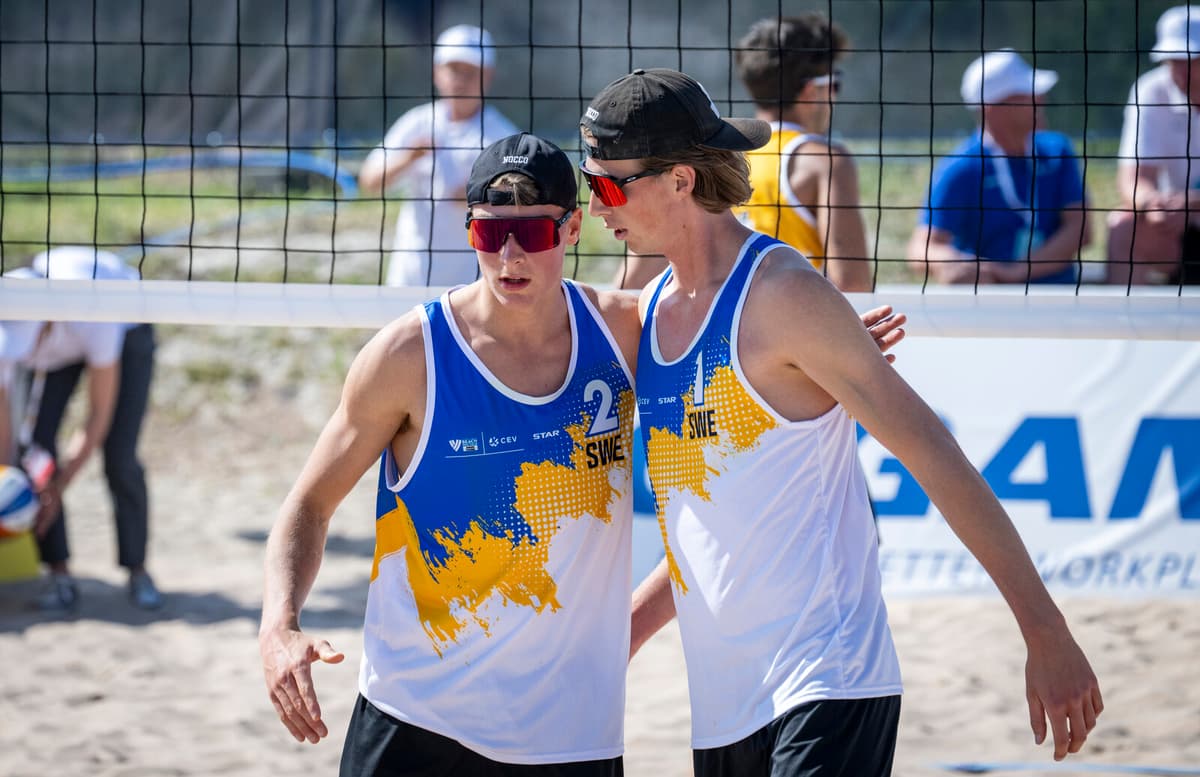 Young Swedish Duo Triumphs Over Olympic Finalists in Beach Volleyball