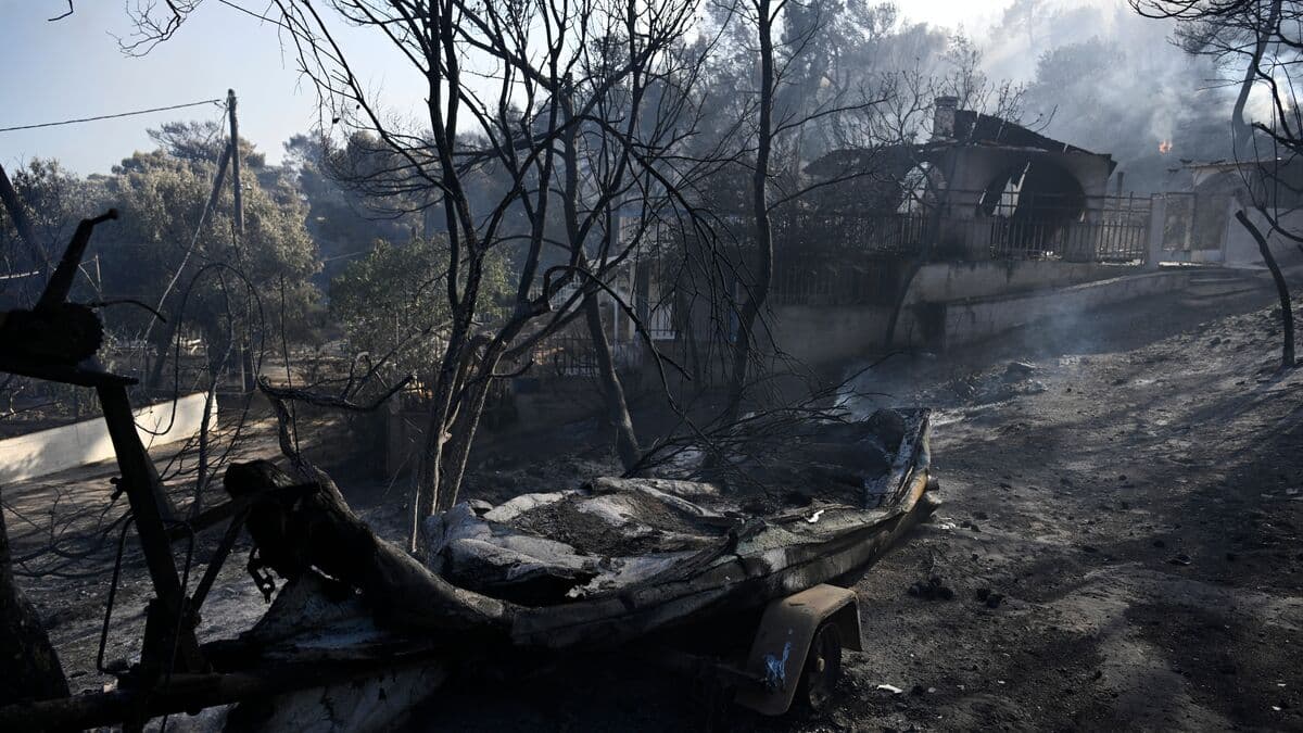 At least two dead in Greece as wildfires rage near Athens and in Belgium