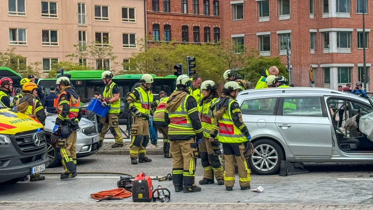 15-year-old girl dies after traffic accident in Malmö, driver arrested on suspicion of aggravated manslaughter
