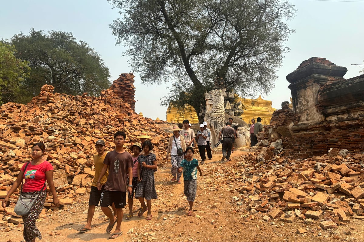 Rain and Heat Challenge Myanmar Earthquake Recovery Efforts