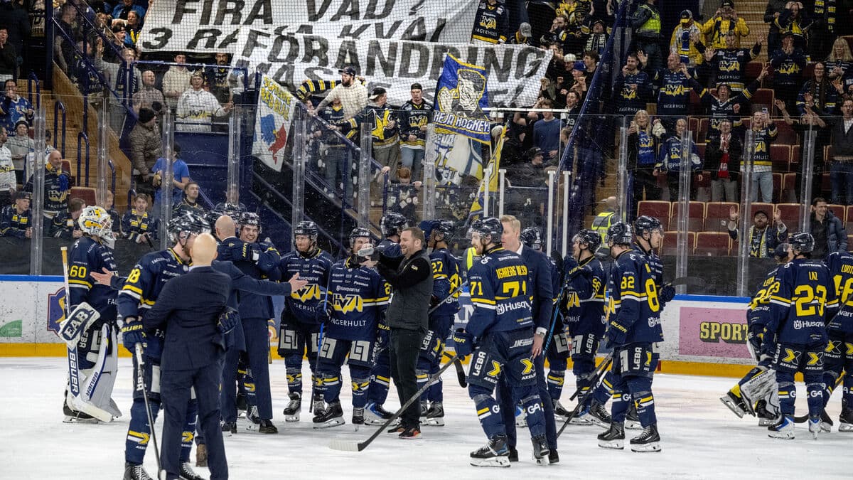 Supporters' pique after HV71 victory: Celebrate what?