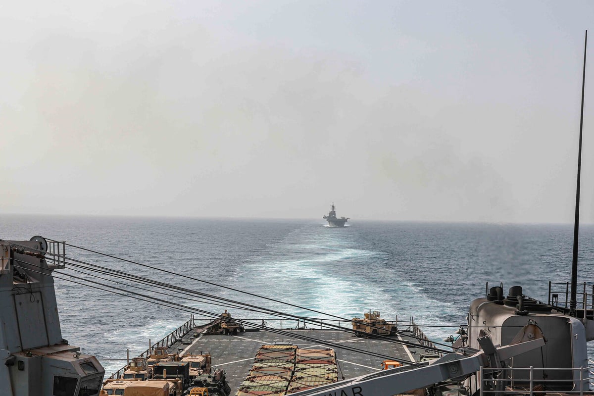 Merchant Vessel Attacked in Red Sea Near Yemen's Hodeida