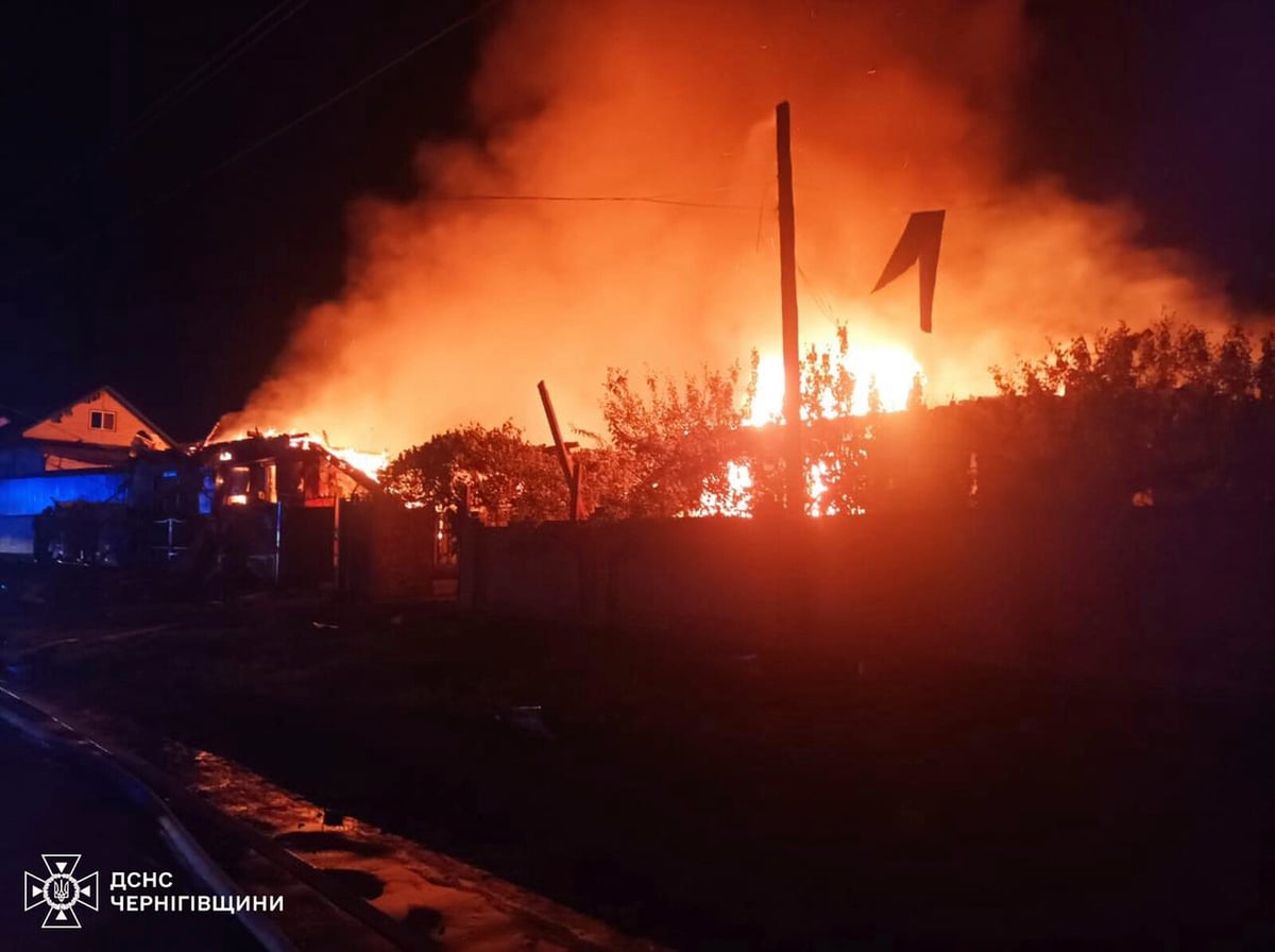 Five Killed in Russian Drone Attack on Priluki, Ukraine