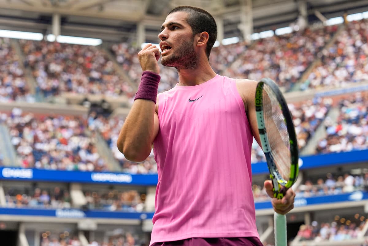 Carlos Alcaraz Reaches Third Straight Grand Slam Final