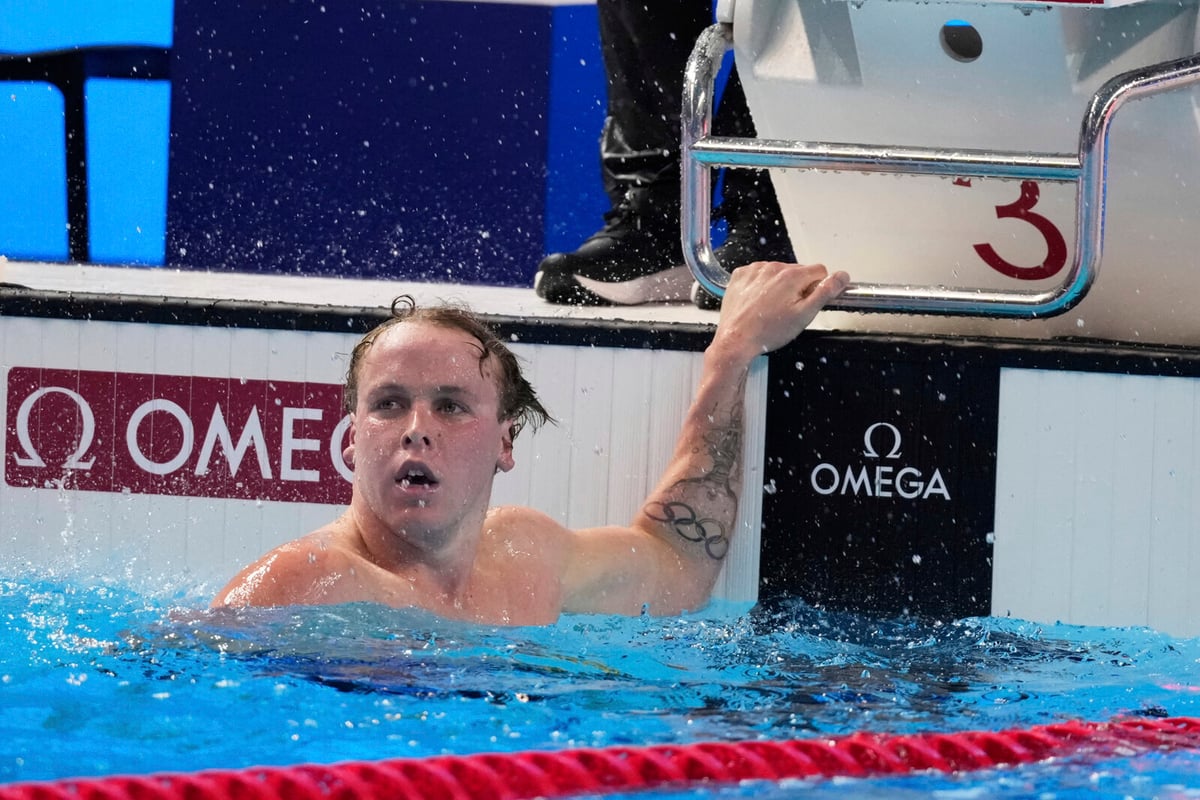 Victor Johansson Advances as Samuel Short Withdraws from 800m Freestyle Final
