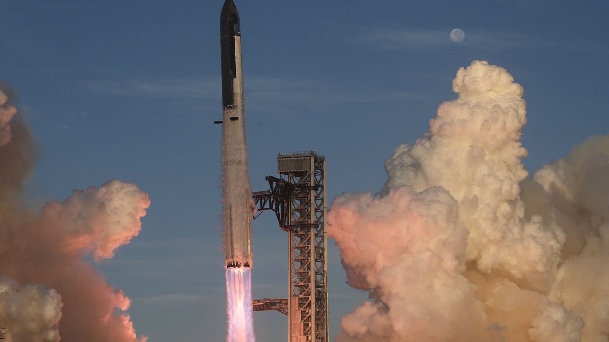 SpaceX’s giant Starship rocket enters orbit for the first time