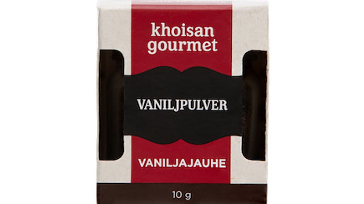 Vanilla powder recalled - may contain glass
