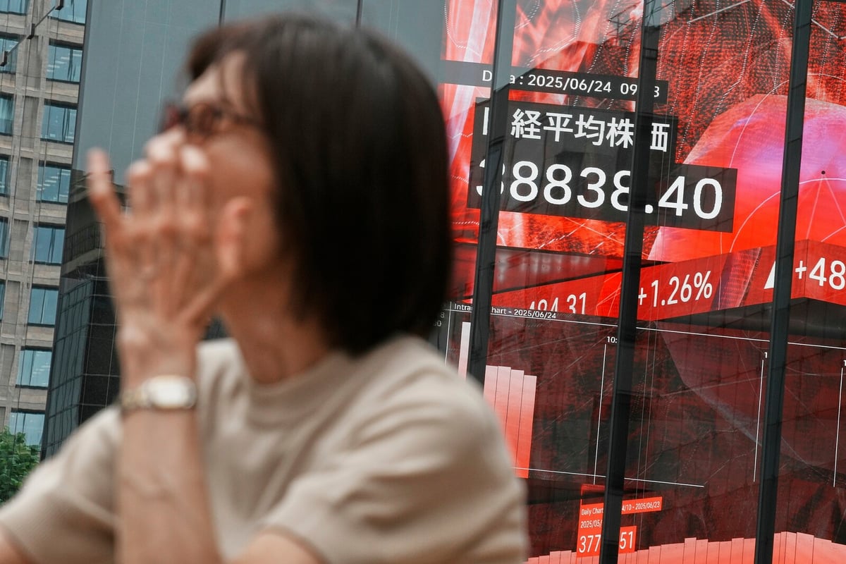 Asian Stock Markets Mostly Down Amid Nvidia News