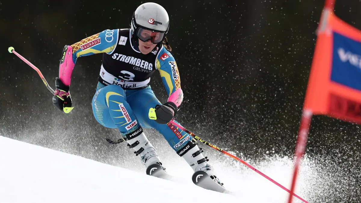 Hector is second in Lillehammer giant slalom, and Aicher is chasing Shiffrin