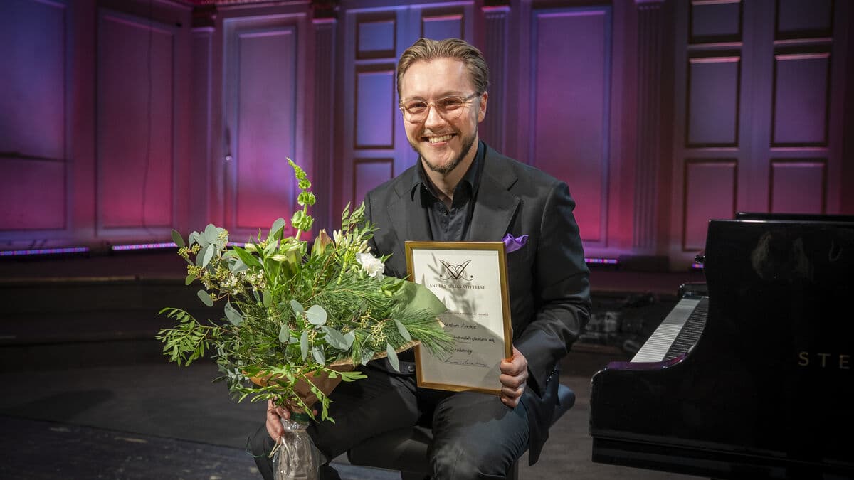 The pianist Sebastian Iivonen's prisas