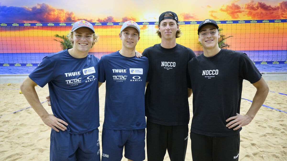 Swedish pair Hölting Nilsson and Andersson beat Åhman and Hellvig to reach European Championship final