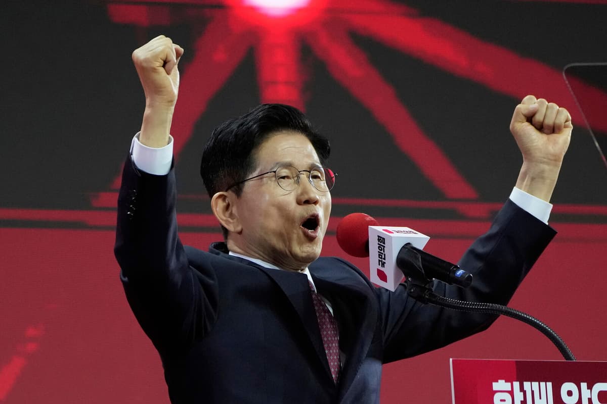 South Korea's Conservative Party Selects New Presidential Candidate