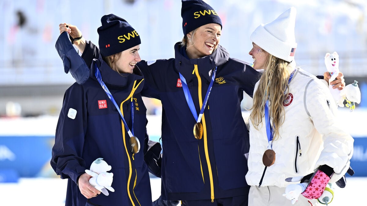 It's crazy how fast Frida goes, says Ebba Andersson after Olympic gold