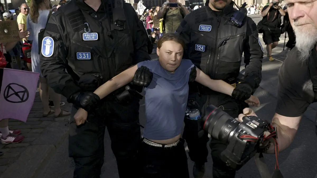 Greta Thunberg is being prosecuted in Finland