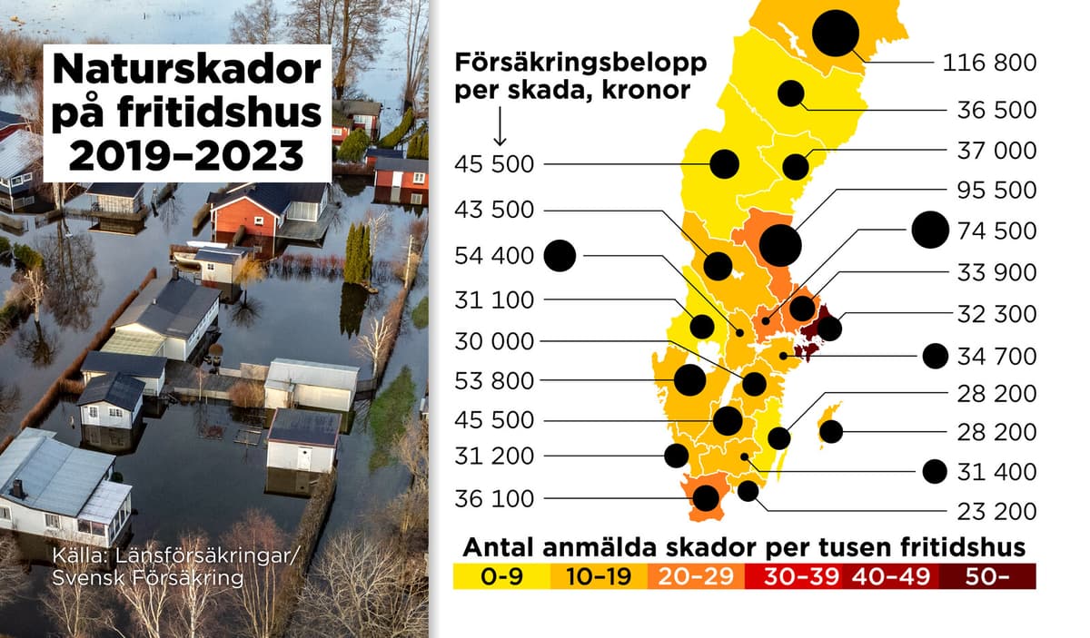 Summer House Buyers Urged to Consider Climate Risks in Sweden