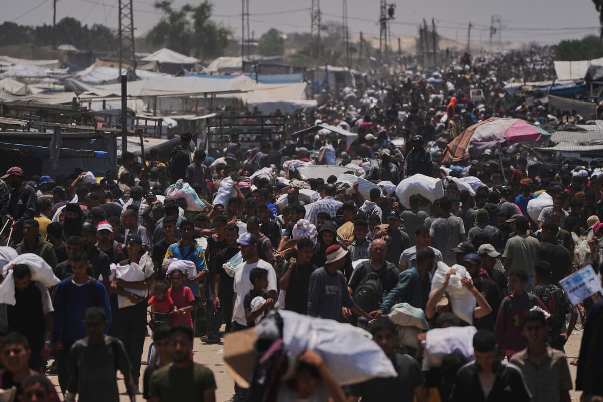 Over 30 Killed in Attack at Gaza Aid Distribution Center