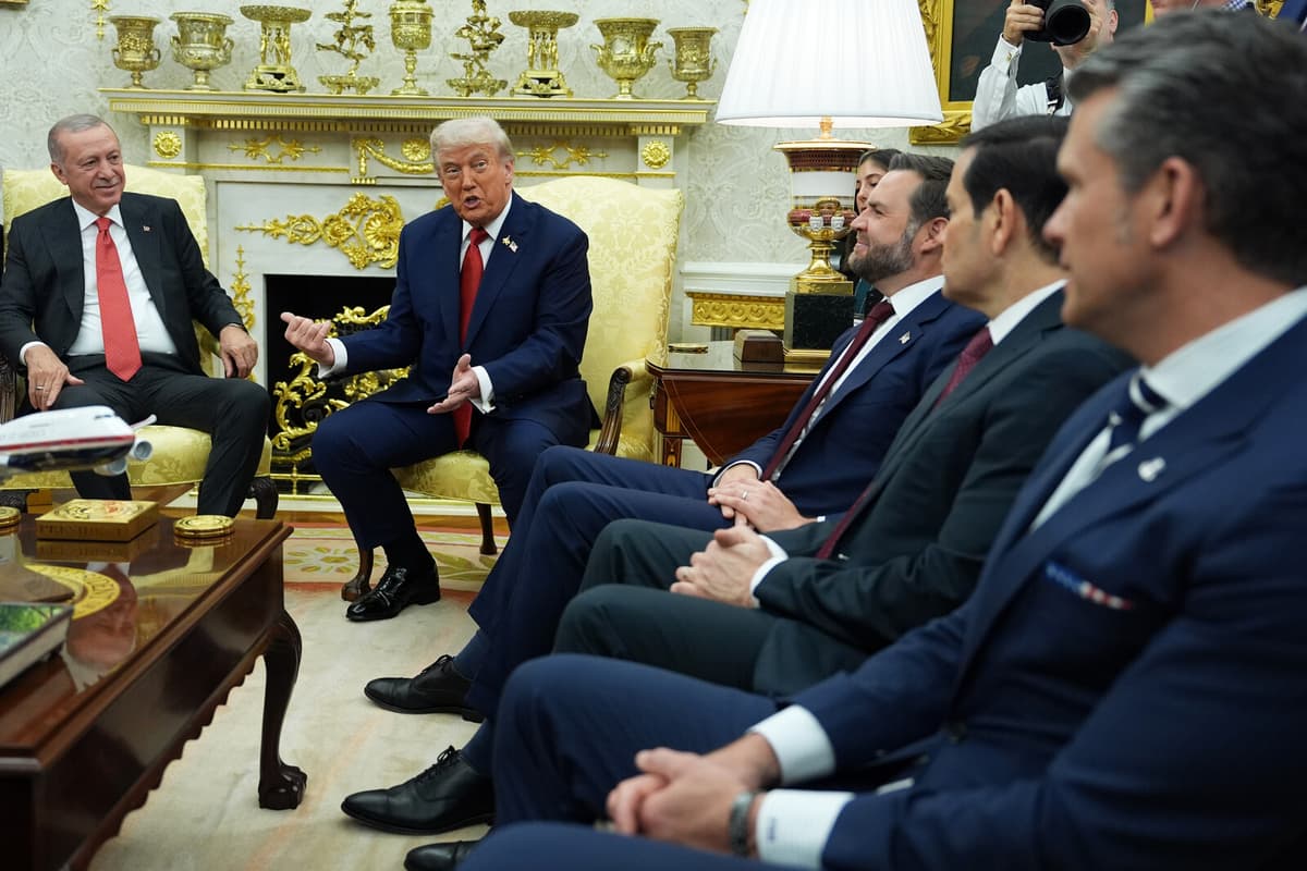 Trump Comments on Erdogan and Rigged Elections at White House Meeting