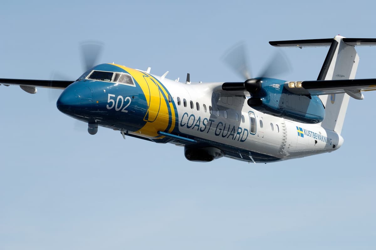 Coast Guard Plane Films Suspected Murder in Gothenburg Archipelago