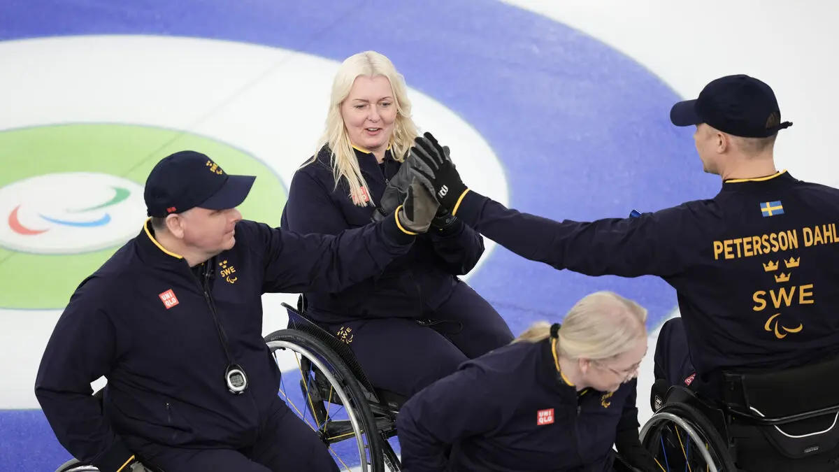 A good start for the Swedish curlers as they take second straight win at Paralympics in Italy