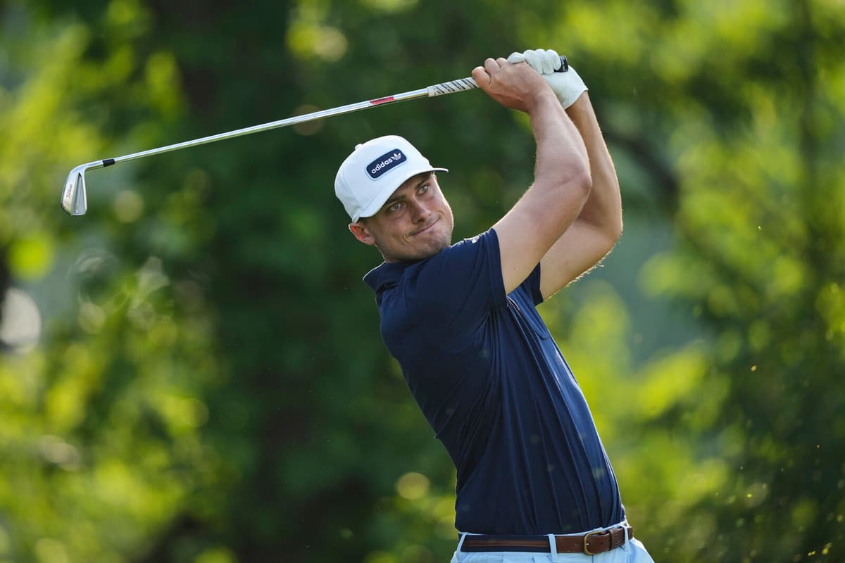 Ludvig Åberg Reflects on Challenging US Open Start