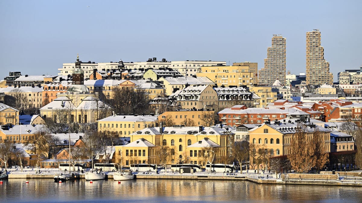 Cold and sunny winter weekend