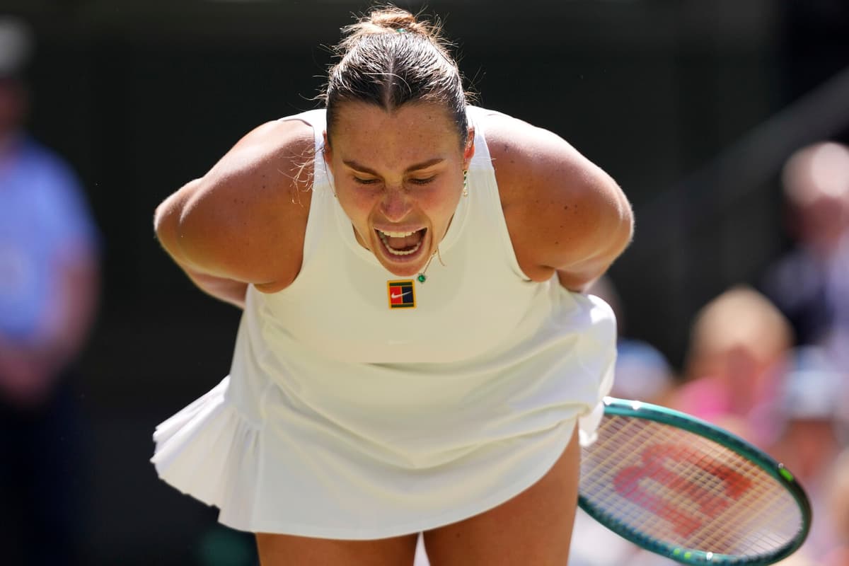 Anisimova Upsets Sabalenka to Reach First Wimbledon Final