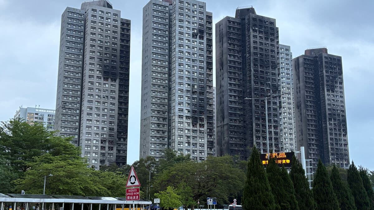 Seven people and two companies charged after deadly apartment complex fire in Hong Kong