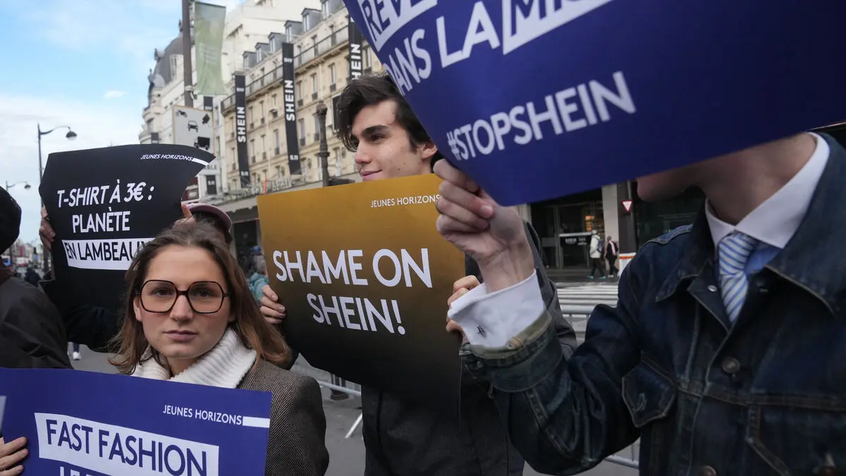 France blocks Shein – protests in Paris