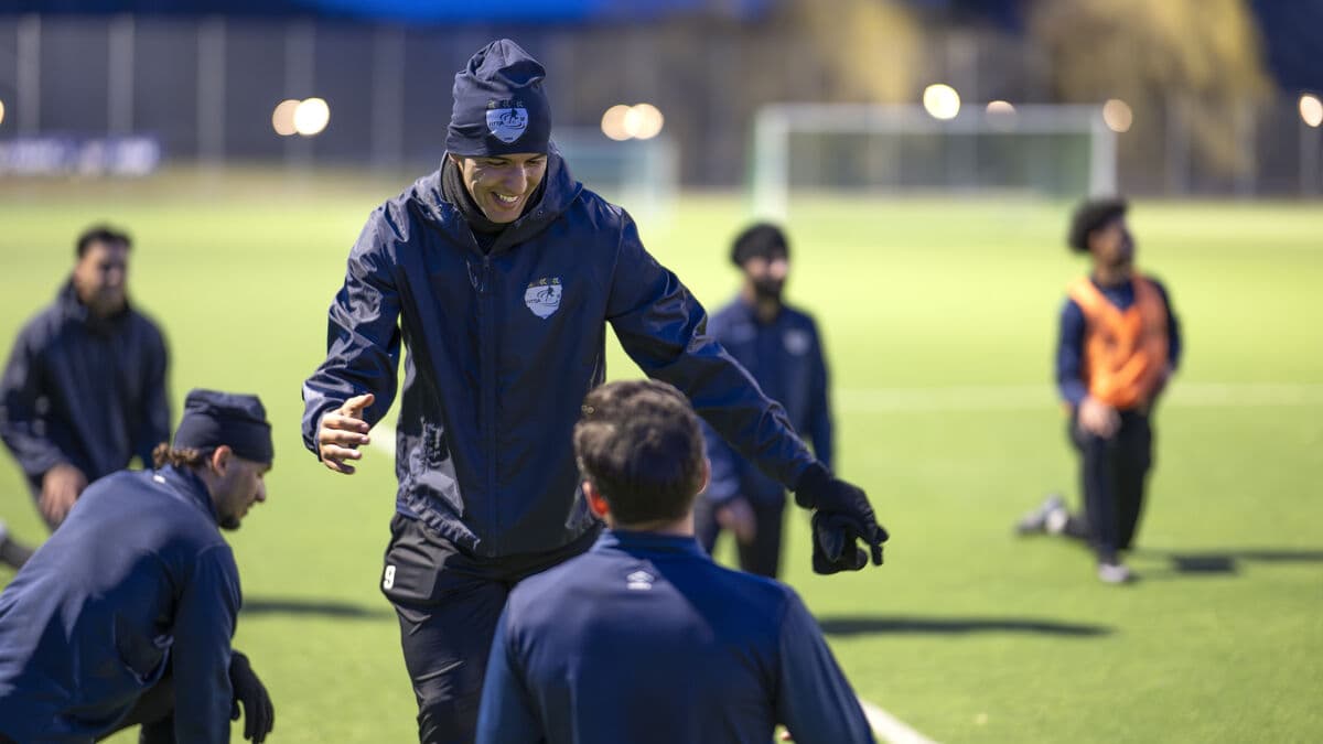 The football star's new calling - helping young people get on the right track