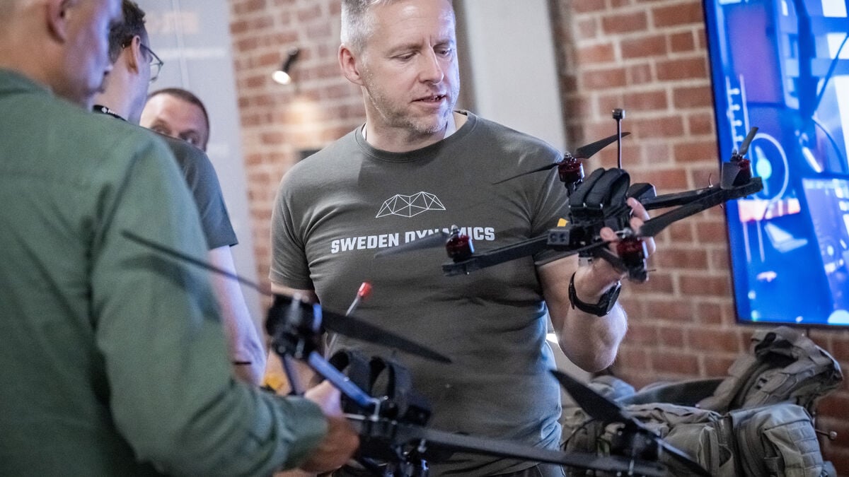 Impatient Swedish military staff launch their own China-free drone company