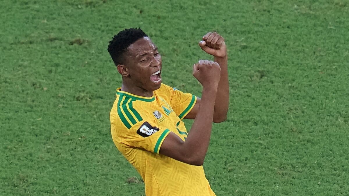 South Africa qualified for World Cup playoffs for the first time