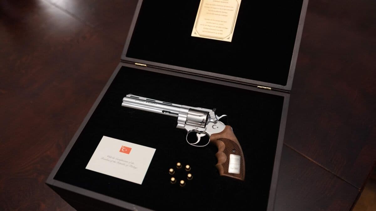 Kristersson to receive revolver gift from Erdogan after NATO summit in Ankara
