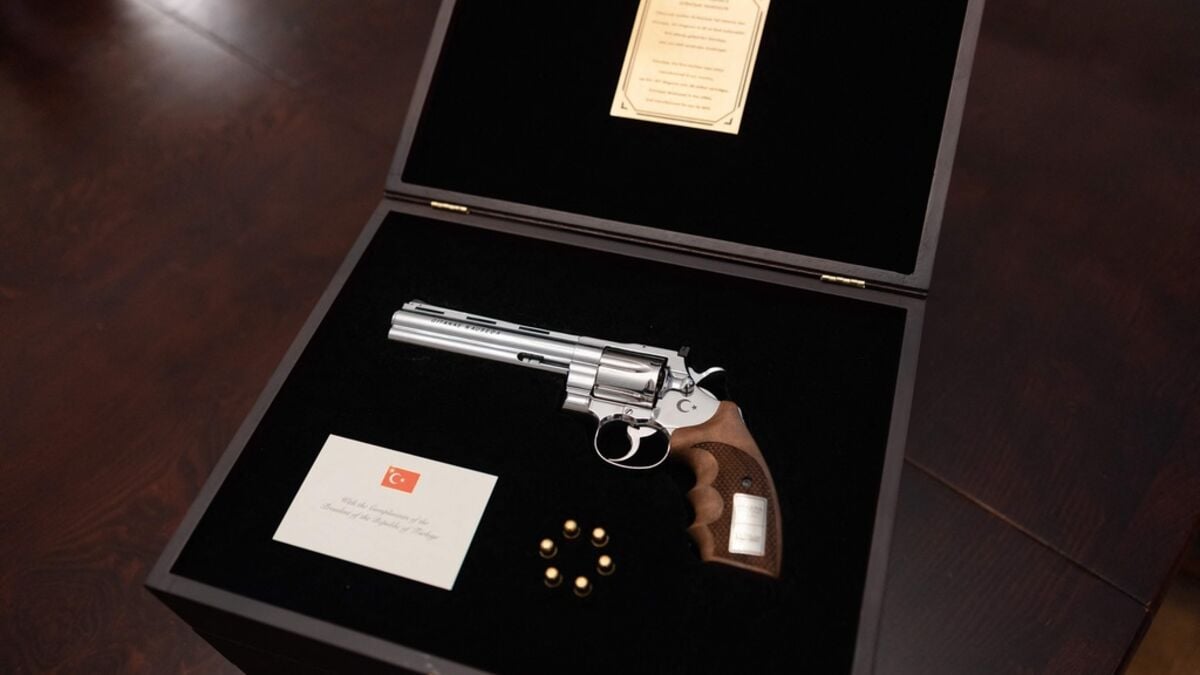 Kristersson to receive revolver gift from Erdogan after NATO summit in Ankara