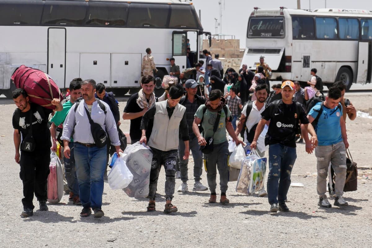 Afghan Deportees Killed in Herat Bus Crash