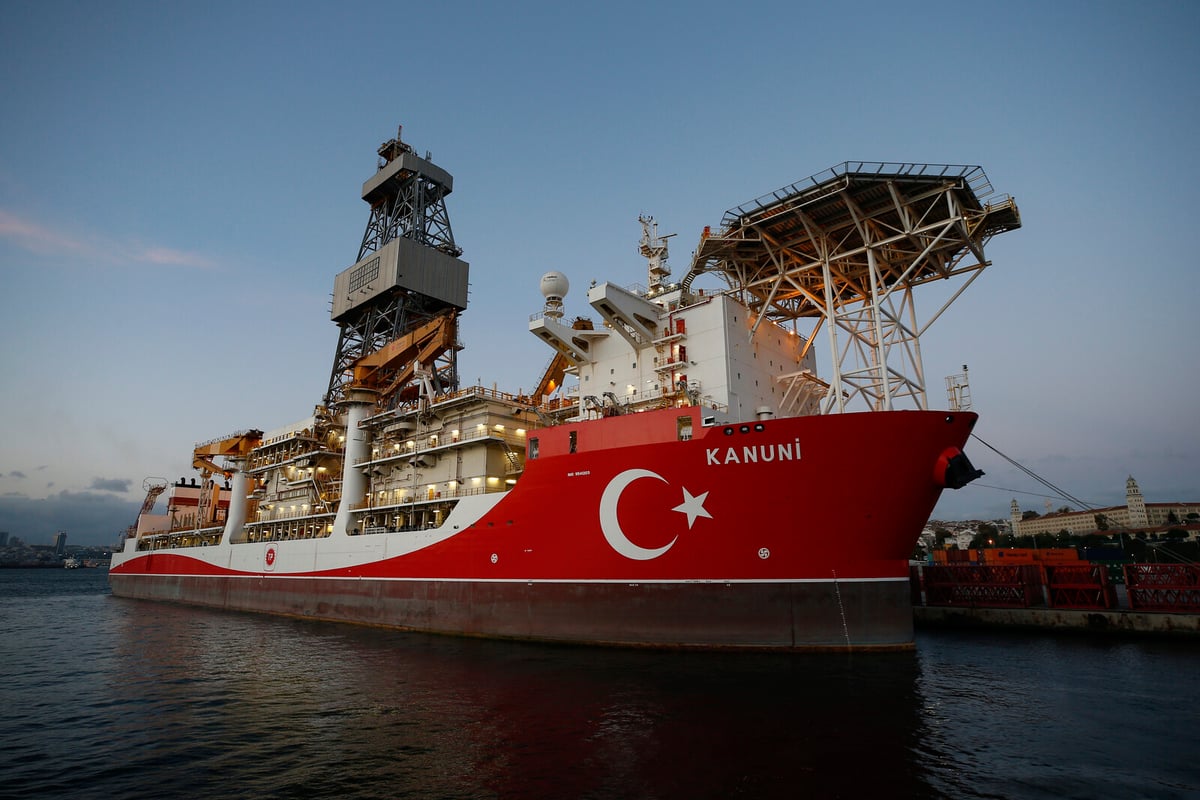 Turkey Finds 75 Billion Cubic Meters of Gas in Black Sea