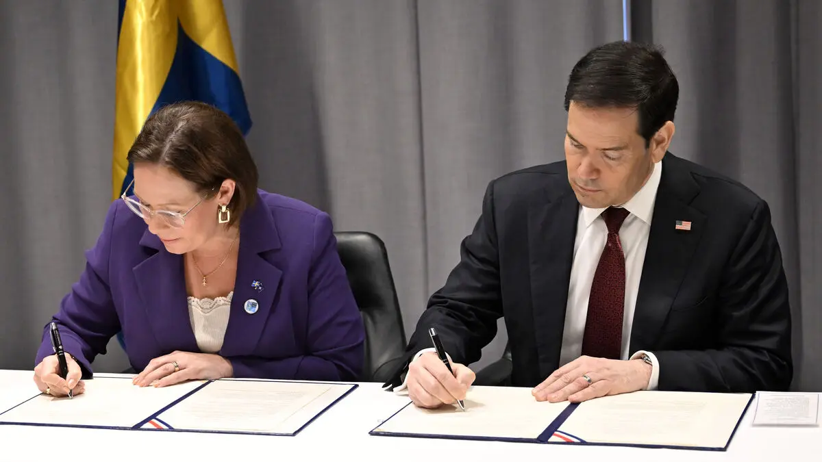 Sweden signs letter of intent for technology cooperation with the US