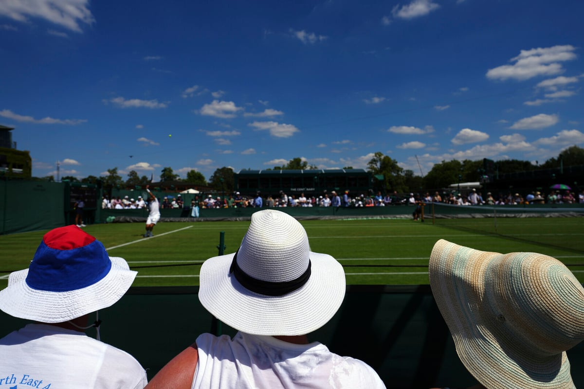 Wimbledon Sun Hats and Caps Surge in Popularity Amid Heat
